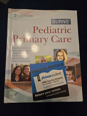 Burns' Pediatric Primary Care by Dawn Lee Garzon Maaks Et Al 7th Edition Seventh