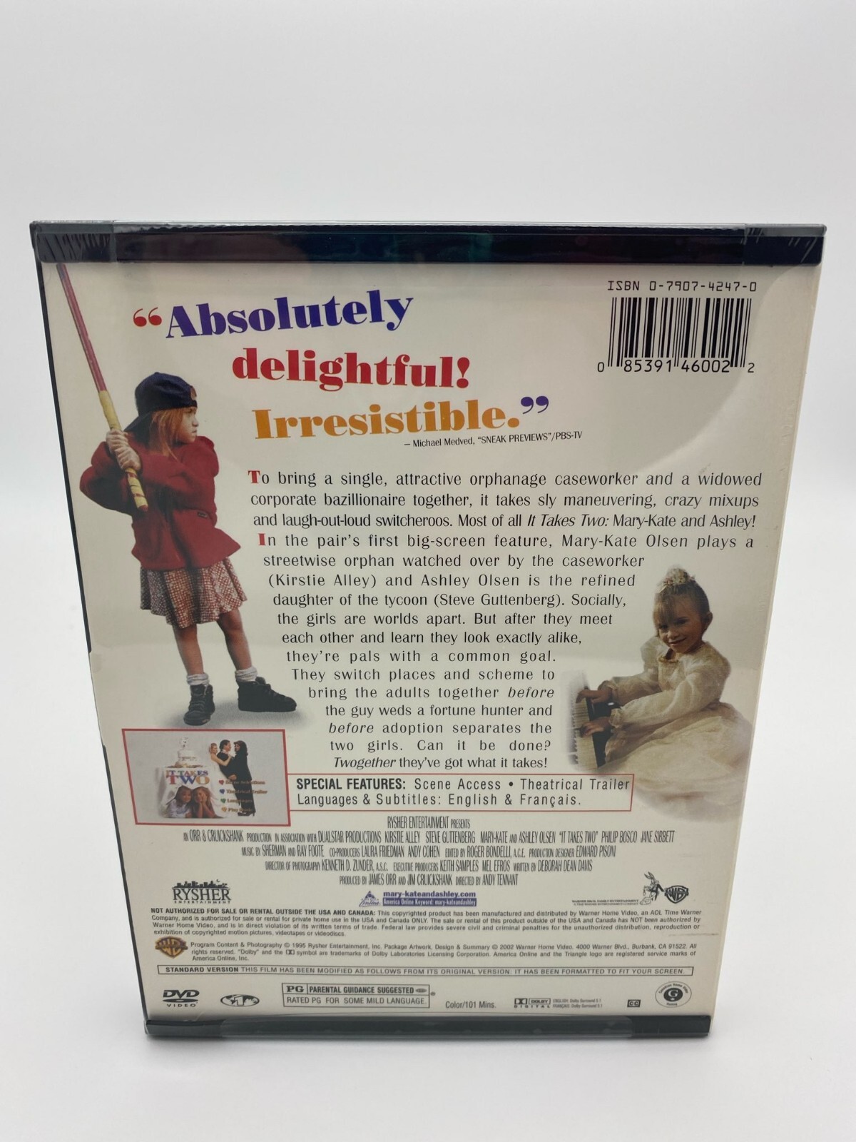 It Takes Two (DVD, 2002, Widescreen and Full Frame