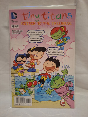 Tiny Titans Return to the Treehouse #4 NM- 1st Print DC Comics 2014 [CC]