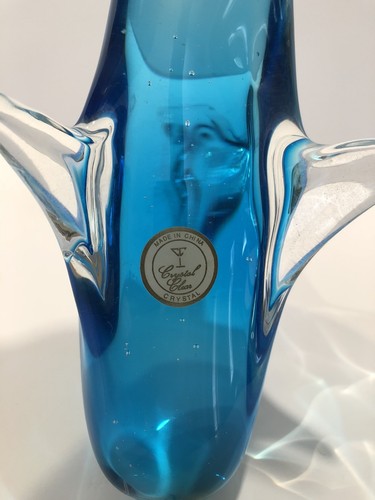 Crystal Glass Dolphin Underwater Ocean Sea Art Decoration Paperweight Collection