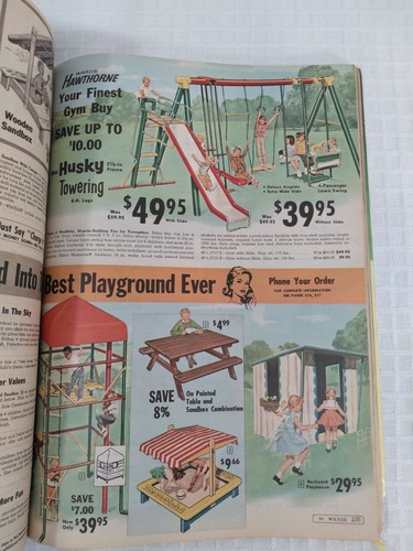 Vintage 1964 Montgomery Ward Summer Catalog 60s Fashion Home decorating
