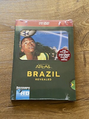 Discovery Atlas Brazil Revealed (2007) HD-DVD FORMAT BRAND NEW SEALED
