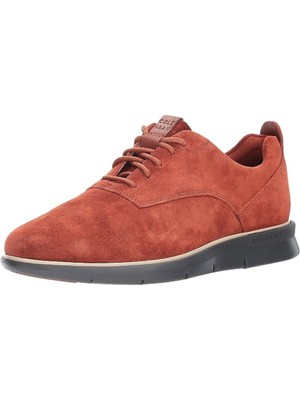 

COLE HAAN GRANDSERIES Мужские коричневые кожаные оксфорды на танкетке с горизонтальным носком 10 м, Коричневый, C26368