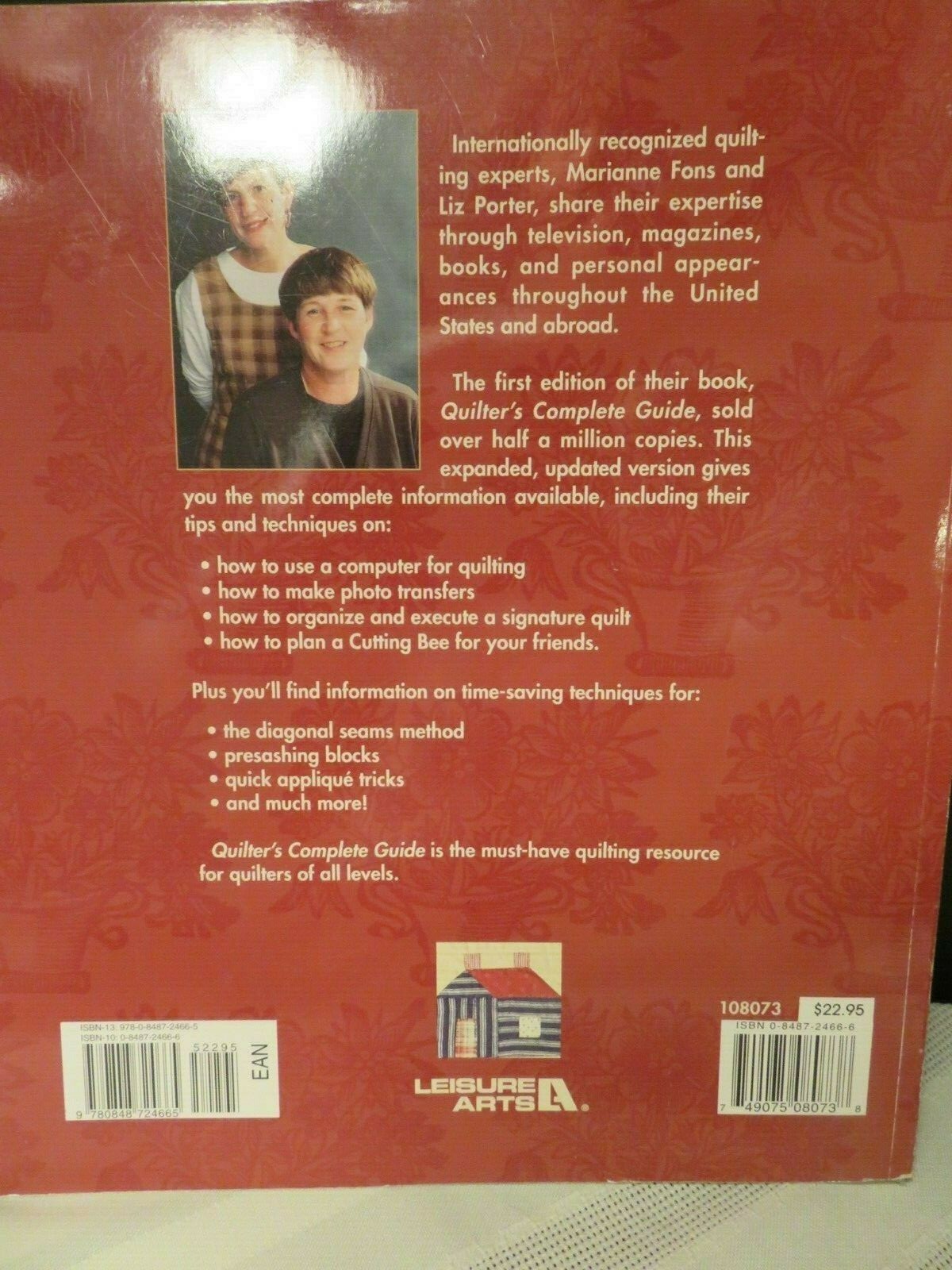 Leisure Arts Quilter's Complete Guide by Marianne Fons & Liz Porter