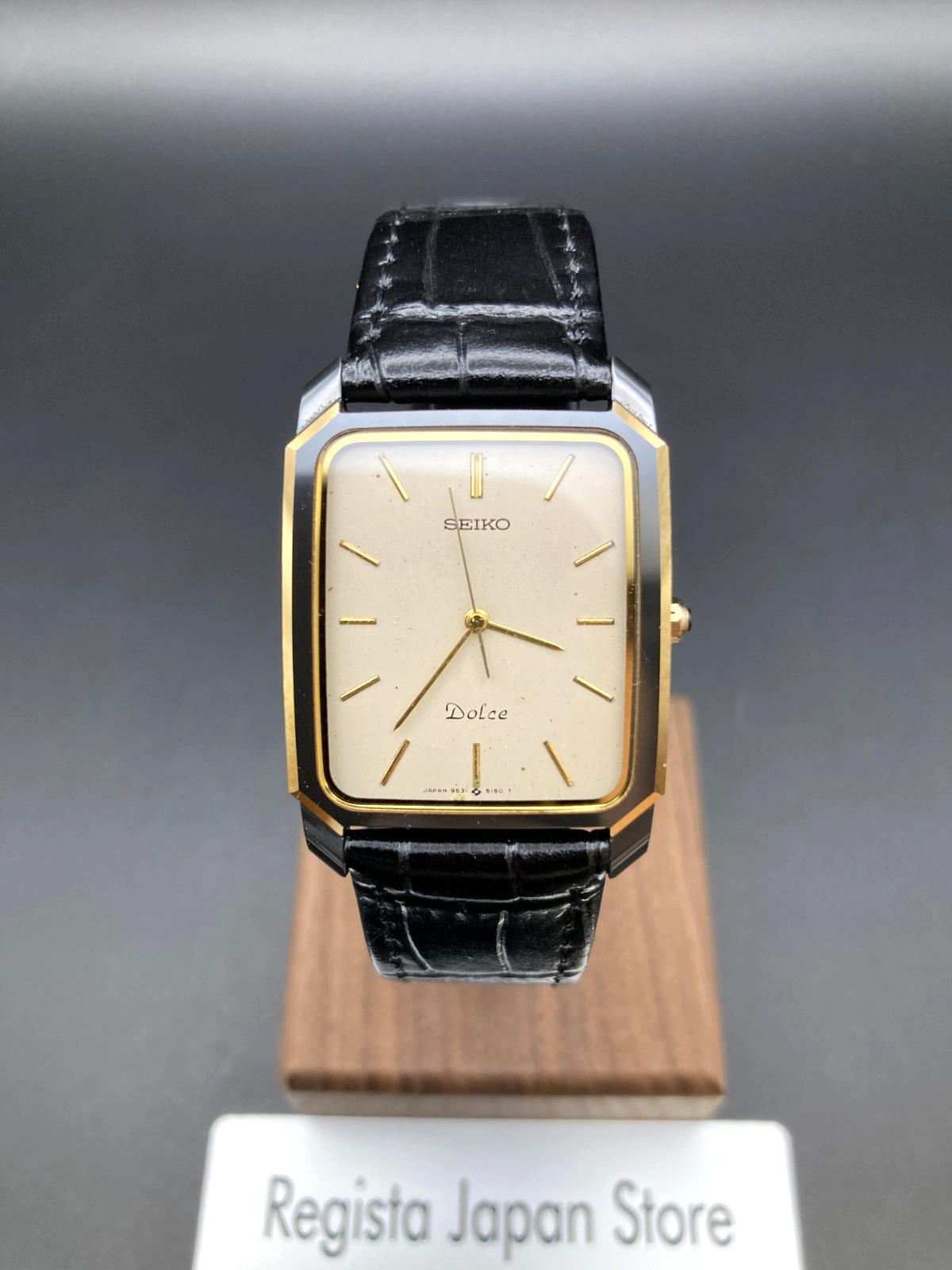 SEIKO DOLCE 9531-5130 セラミック セイコー ドルチェ N MINT/New Batt]Seiko Dolce 9531-5130 Mens Vintage Watch
