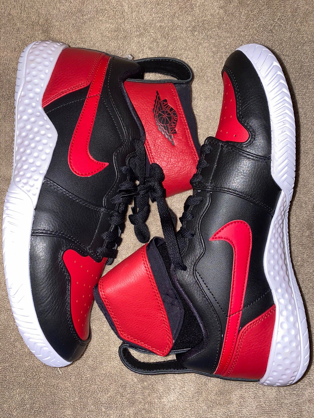 Pre-owned Nike Flare Lg Qs Aj1 Air Jordan Serena Williams Women's Size 11 [878458-023] In Black
