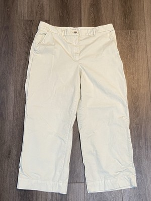 Elizabeth & James cropped Wide Leg chino pants size 14