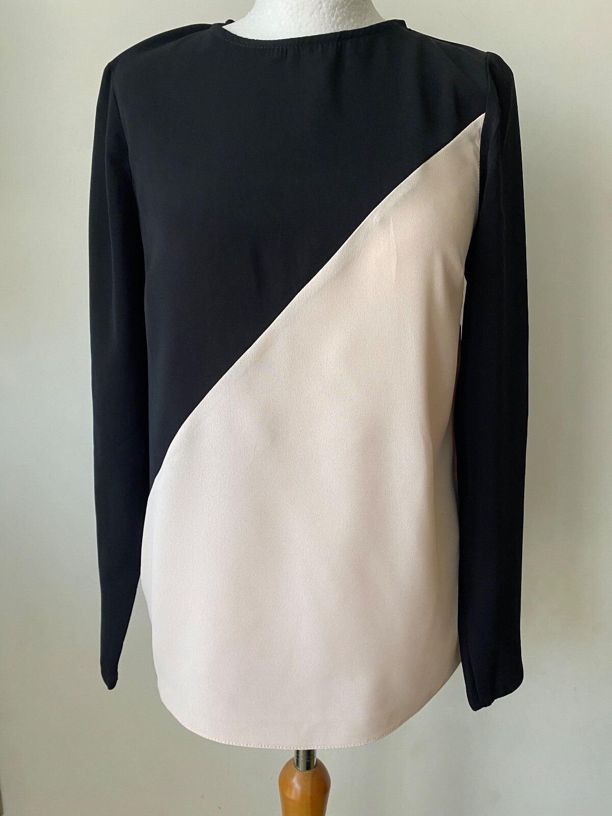 VERY Colour Block Printed Blouse Size 8, 12 - Picture 9 of 12