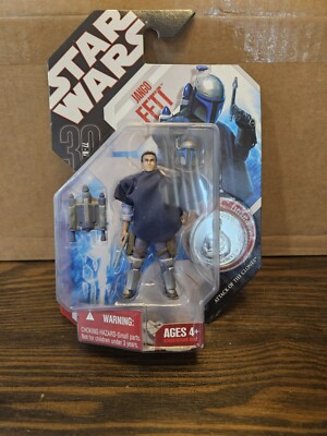 Starwars Hasbo 30th Anniversary #57 Jango Fett / Collectors Coin 2007.N.I.B 