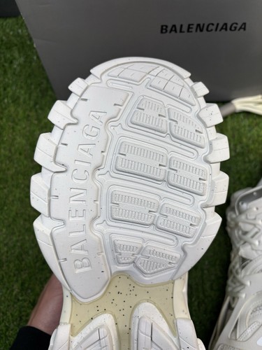 Pre-owned Balenciaga Size 43 (10 Us) -  Track Sneaker ‘ White ‘ | Brand