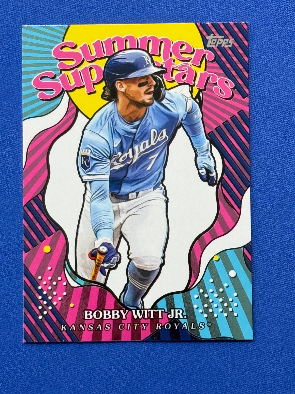【100%正規品】M新品ボビー・ウィット・ジュニアMLBロイヤルズ2025AS 2025 Topps Series 1 Bobby Witt Jr. Kansas City Royals #100