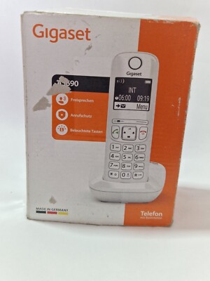 Gigaset AS690 Landline Cordless Phone DECT Phone Handsfree White