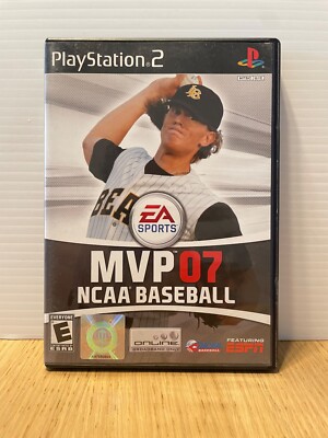 MVP 07 NCAA Baseball (Sony PlayStation 2, 2007) CIB and tested