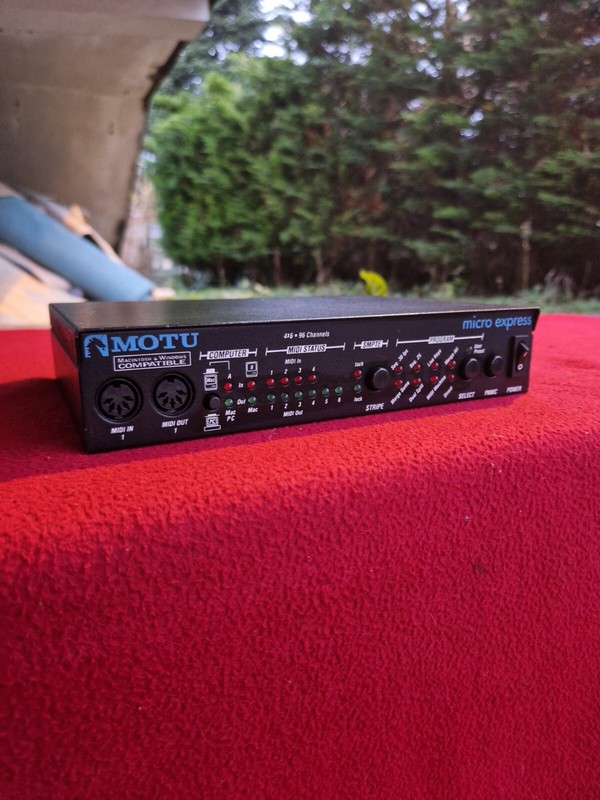 Interface Midi Motu Micro Express