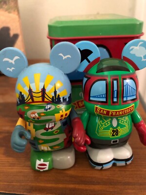 Disney Vinylmation San Francisco LOmbard St. & Golden Gate Bridge