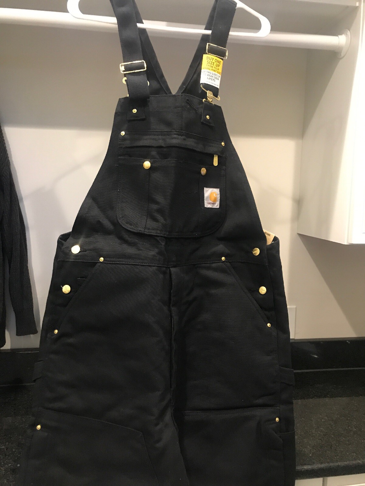 womens lined bib overalls