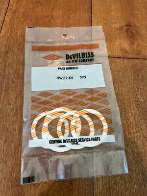 Devilbiss HW-19-K5  Gasket FOR,KB,520 521 CUPS (PACK OF 5)