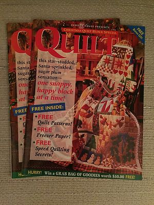Oxmoor House Christmas Quilt Block Special Patterns