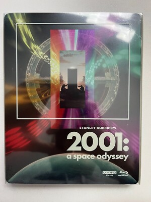 2001: A Space Odyssey w. FV Steelbook (4K UHD + Blu-ray, EU Import, Region Free)