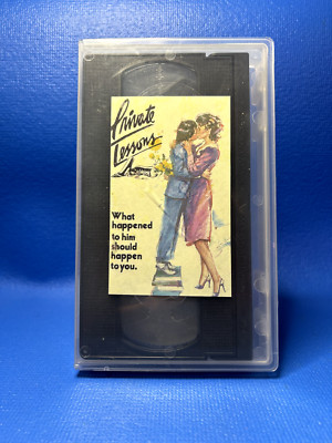 Private Lessons (VHS) - Sylvia Kristel - Eric Brown - 1980s Sex Comedy