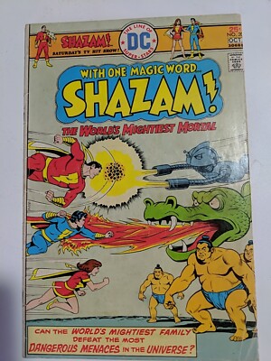 SHAZAM!  # 20, OCT. 1975, KURT SCHAFFENBERGER ART