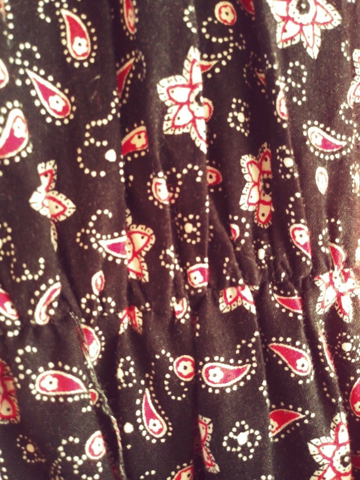 CIRCLE T Floral Ruffle Western Square Line DANCE DRESS sz 9/10 MARILYN LENOX