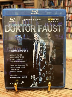 Busoni - Doktor Faust (Blu-ray Disc, 2009, 2-Disc Set) ART HAUS MUSIK