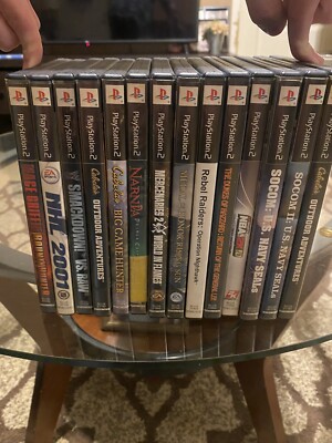 PlayStation 2  (14) Game Bundle