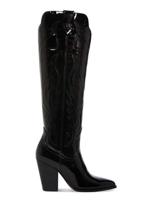 STEVE MADDEN/ женские черные ботинки с зазубренным носком и язычками в тон, 9 М