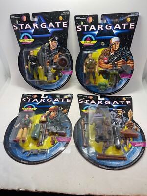 STARGATE (The Movie) - Action Figures (LOT OF 4) Hasbro Toy 1994 (NEW) 1994