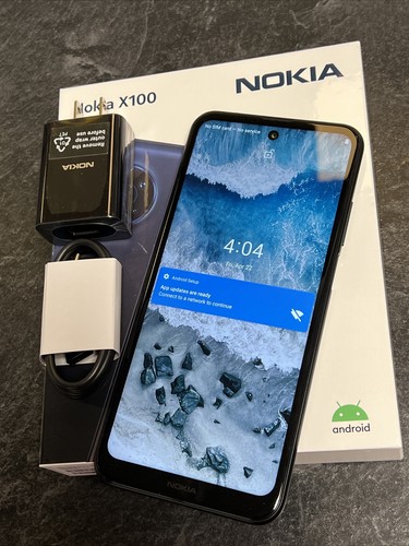 Nokia X100 5G T-Mobile Midnight Blue 128GB 48MP Camera W/ Bo