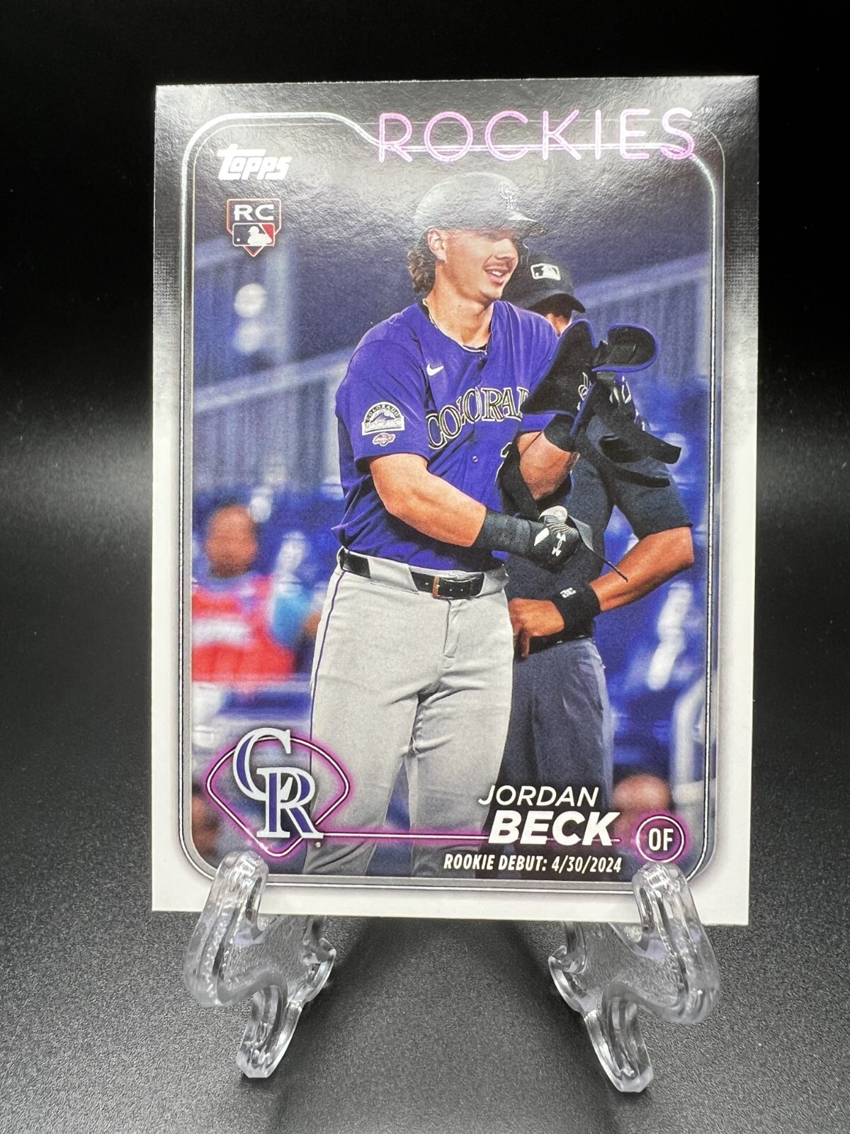 2024 Topps Update Series - Rookie Debut Jordan Beck #US198