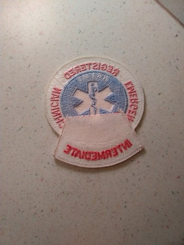 NREMT Intermediate Emergency Medical Technician Patch, Genuine, New/Never Used