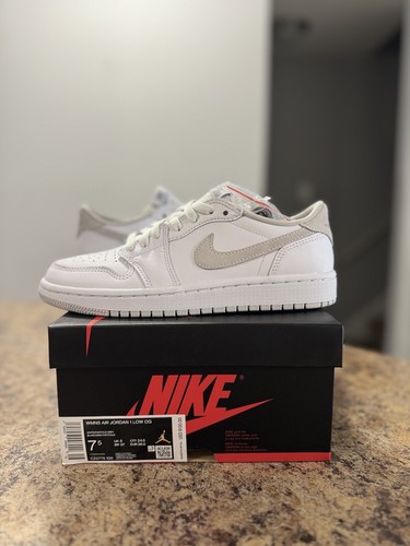 Jordan 1 Low OG Neutral Gray (GS) CZ0858-100 Size 7Y/8.5W