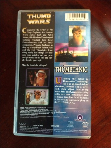 Thumb Wars Thumbtanic UMD PSP played once