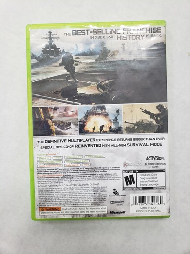 Call of Duty Modern Warfare 3 MW3 - XBOX 360 - - FAST SHIPPING 