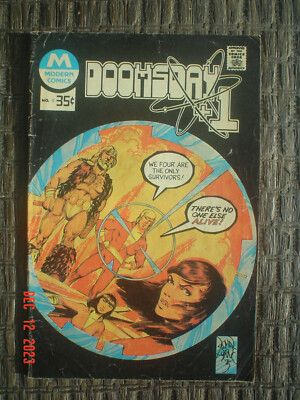 DOOMSDAY + 1 #5 - MODERN COMICS - 1977 - VERY GOOD CONDITION