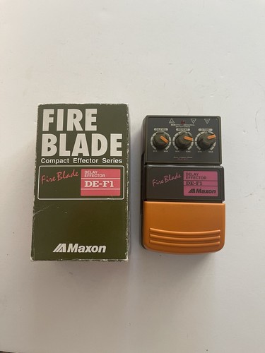 ギター Maxon fuzz fire Tom Hatziemanouel demos the Maxon Fuzz Elements Fire FF10