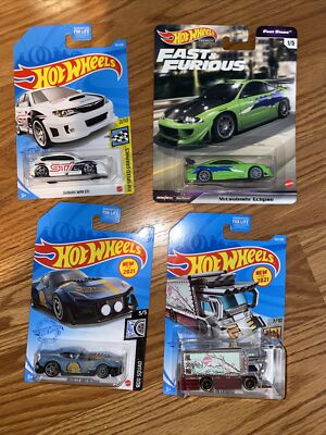 Hot Wheels F & F , Subaru , Rajin ,Muscle