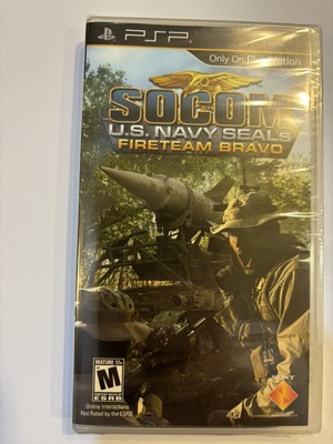 Socom US Navy Seals Fireteam Bravo (Sony PSP, 2005) NEW Factory Sealed