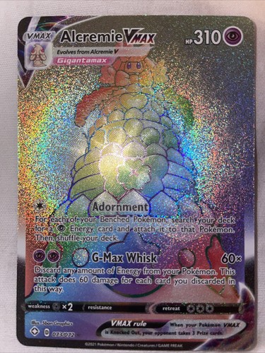 Alcremie HP110 ホロレア Alcremie Hp 90 Psychic Holo #TG08/TG30 Pokemon 2022 Card | eBay