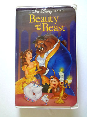 BEAUTY AND THE BEAST VHS 1992 WALT DISNEY CLASSIC