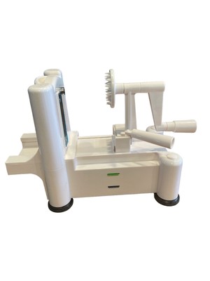 Progressive Prep Solutions Deluxe Spiral Cutter 3 Blades Thin ,Thick, Ribbon Cut