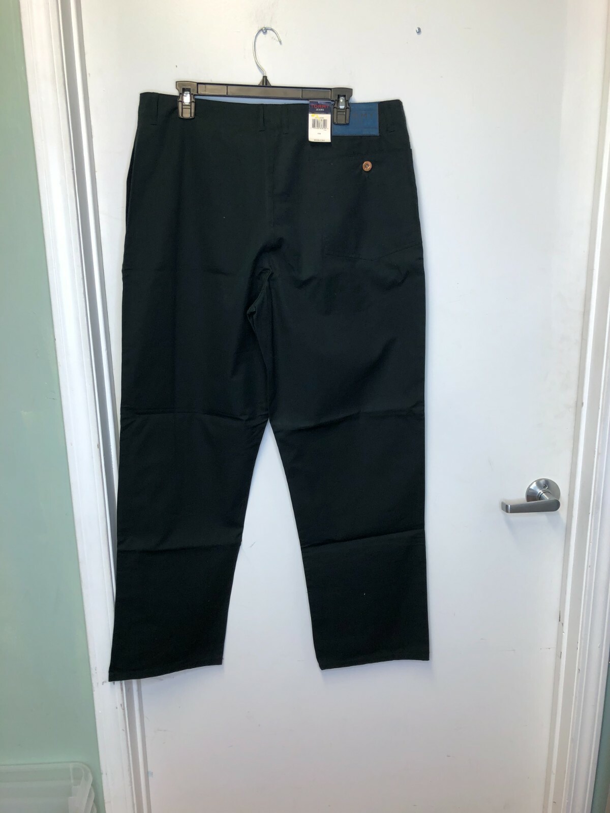 Tommy Hilfiger Men's American Standard Black Dress Pants 564953