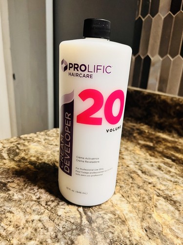 Prolific Hair Cream Developer 20 Volume 32 fl. oz Professional Use
