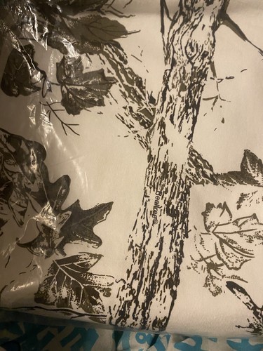 Pre-owned Supreme Small Box Sweatpant Ss24 Snow Camo Size Large Aop Realtree In White
