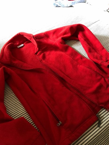 girls columbia jacket size 14/16. GUC! Red