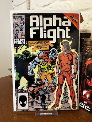 Alpha Flight #28 (Marvel Comics, 1985) Direct Edition Cover A NM