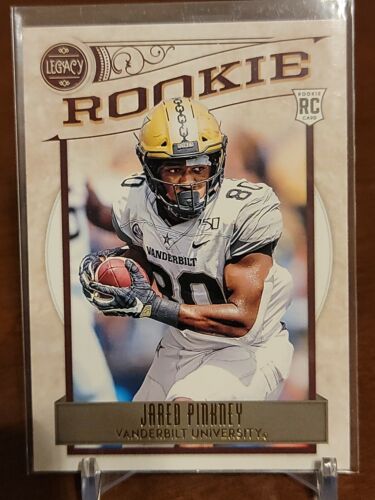 2020 Legacy Jared Pinkney #171 Rookie Card Vanderbilt. rookie card picture