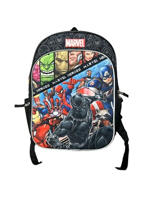 Marvel Avengers Universe Kids' 16'' Backpack - Black, Back To School Savings